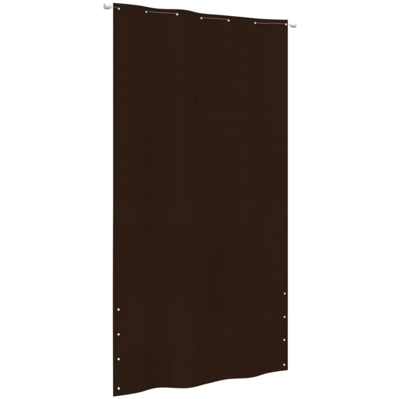 foto del prodotto paravento per balcone marrone 140x240 cm in tessuto oxford vidaxl