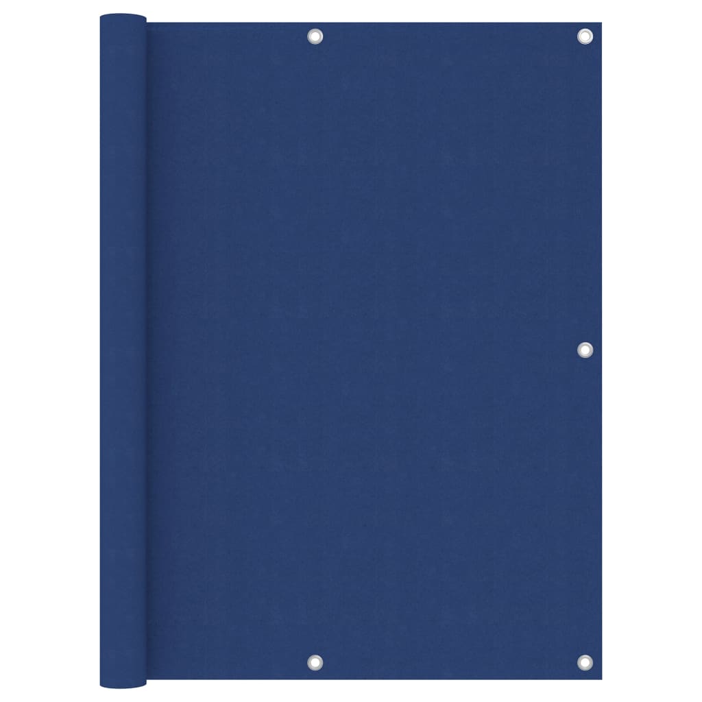foto del prodotto paravento per balcone protezione privacy paravento 120 x 400 cm tessuto oxford blu 02 0010091