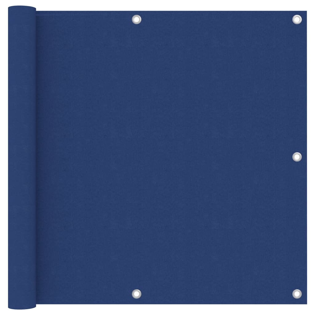 foto del prodotto paravento per balcone protezione privacy paravento 90 x 300 cm tessuto oxford blu 02 0010107