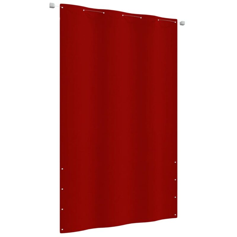 foto del prodotto paravento per balcone rosso 140x240 cm in tessuto oxford vidaxl