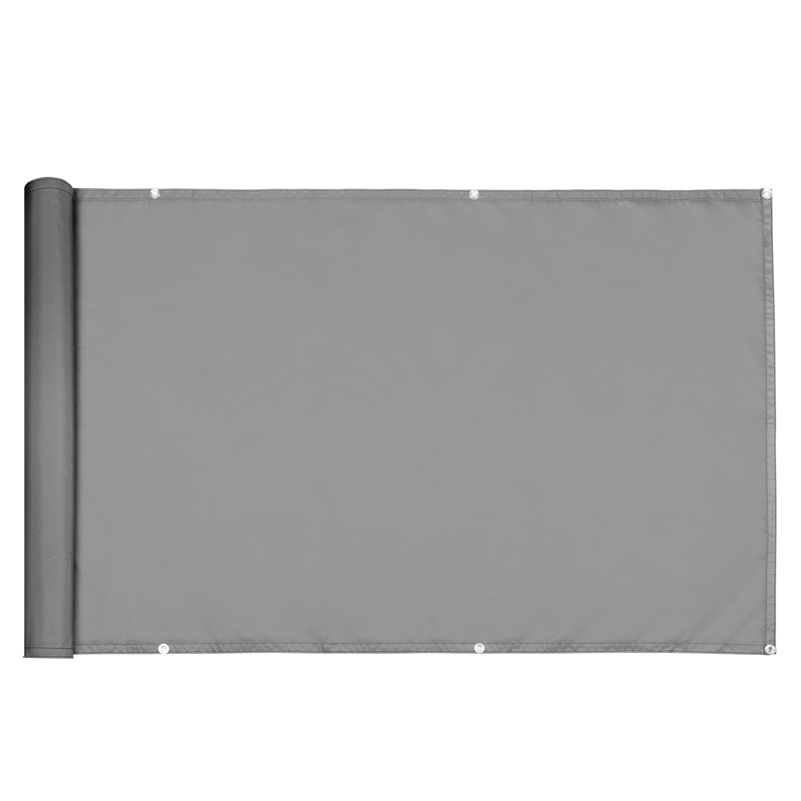 foto del prodotto paravento per balconi 500x90cm grigio