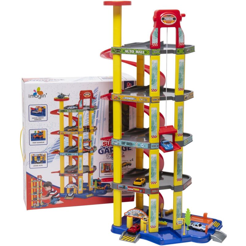 foto del prodotto parcheggio stazione di lavaggio su più livelli