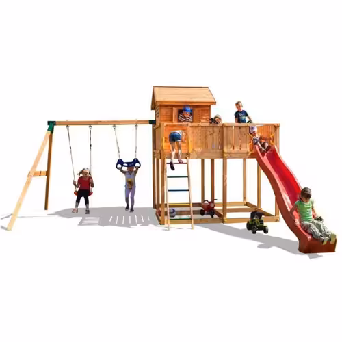 immagine 0 del prodotto parco giochi in legno fungoo my space xl move