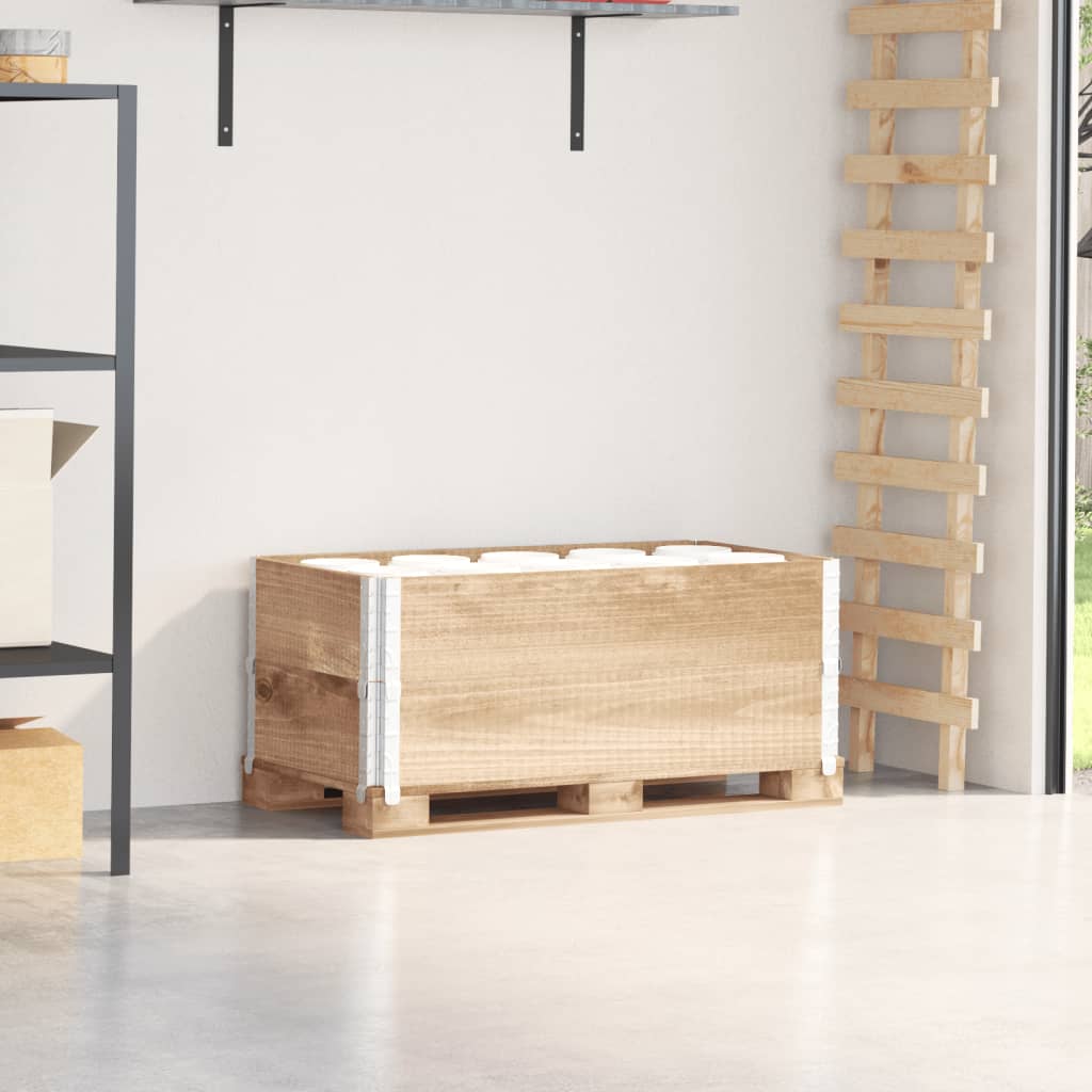 foto del prodotto paretali per pallet 2 pz 100x50 cm in legno massello di pino
