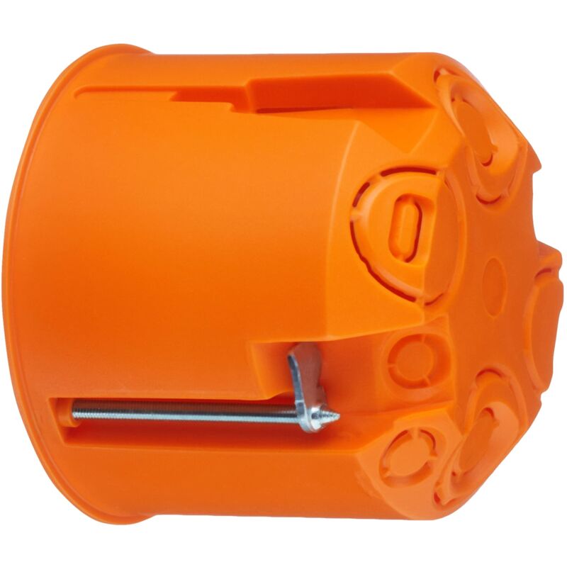 foto del prodotto parete cava dispositivo barattolo, 61 mm profondit , contenuto 25, arancione, e117 f tronic