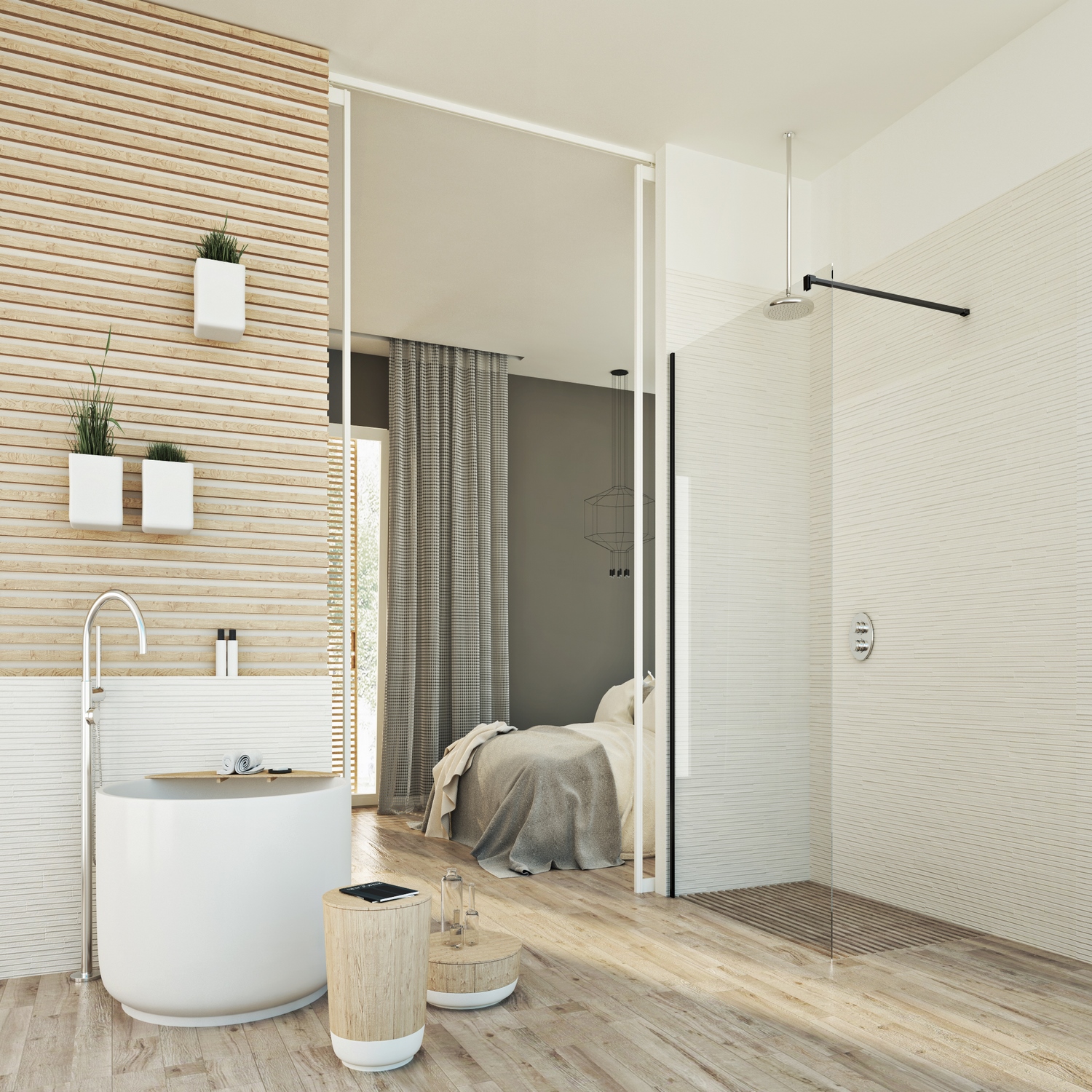 foto del prodotto parete doccia 70 cm 198 cm in vetro trasparente 8 mm mod. walk in black lato