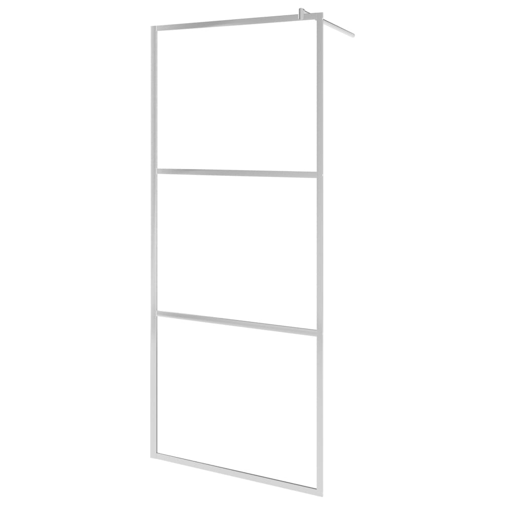 foto del prodotto parete doccia cabina doccia cabina doccia parete divisoria bagno interno casa vetro esg 80x195 cm 5 mm satinato 02 0002122