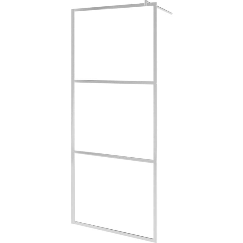 foto del prodotto parete doccia cabina doccia cabina doccia parete divisoria bagno interno casa vetro esg 80x195 cm 5 mm satinato 020002122