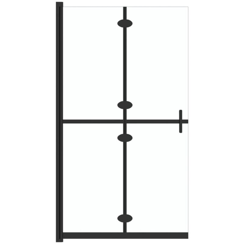 foto del prodotto parete doccia pieghevole parete divisoria vasca accessorio bagno parete divisoria doccia interno casa vetro esg 90x190 cm trasparente