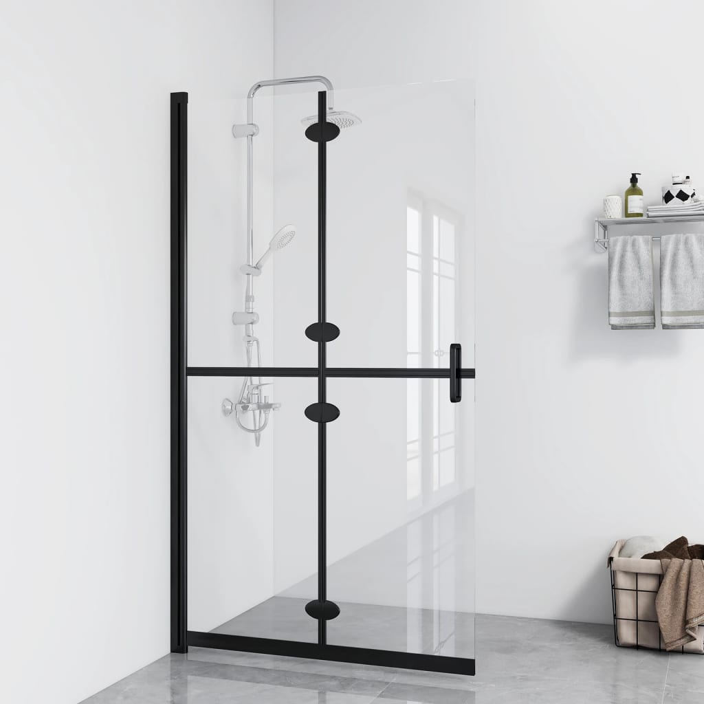 foto del prodotto parete per doccia walk in pieghevole in vetro esg 120x190 cm cod mxl 49927