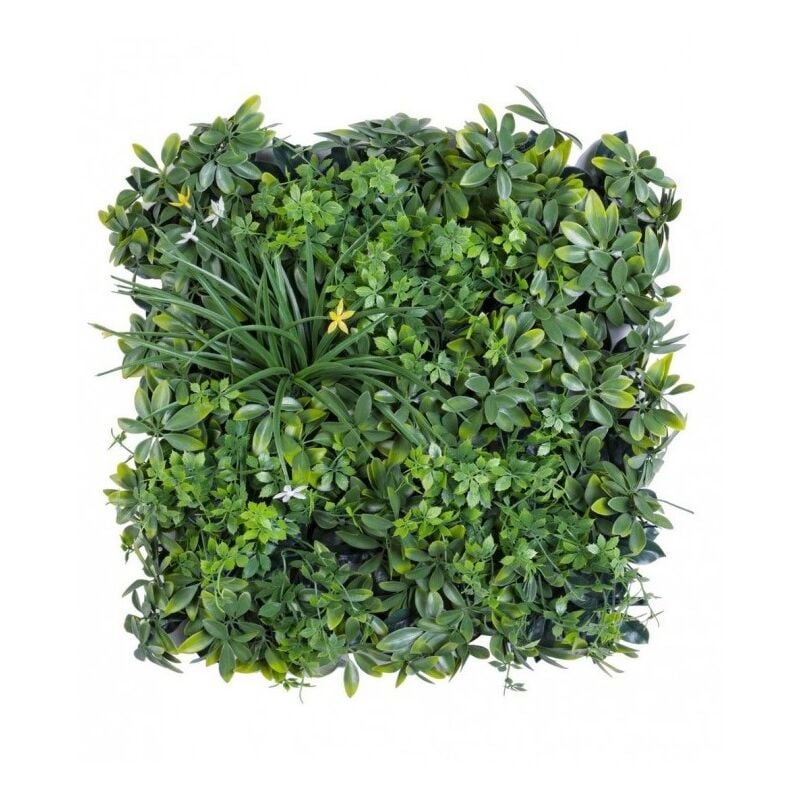 foto del prodotto parete sintetica verde narciso 50x50 cm