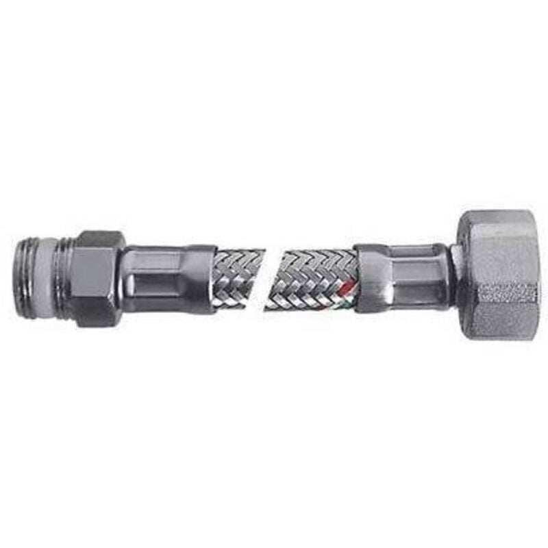 foto del prodotto parigi - flessibile flexcore mf ridotto inox 304 pe-rt guarnizione 3 8mx1 2f cm 40