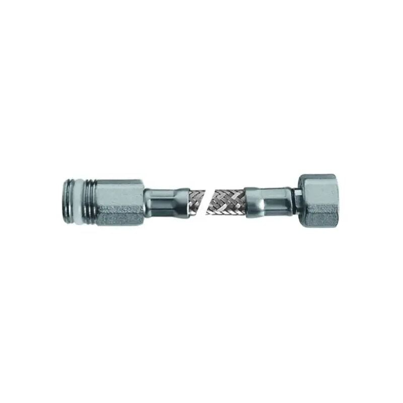 foto del prodotto parigi flessibile in acciaio inox maschio prolungato femmina modello flexcore dn8 cm25 m.1 2 f.3 8 attacco maschio prolungato neoperl