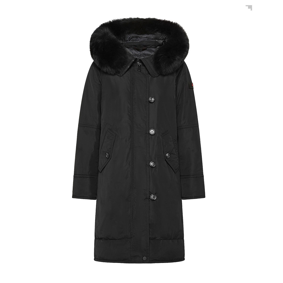 foto del prodotto parka con cappuccio e pelliccia cassat donna