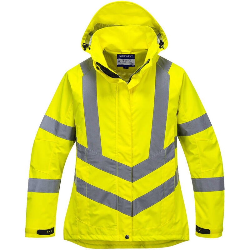 foto del prodotto parka donna hi-vis traspirante giallo 3xl