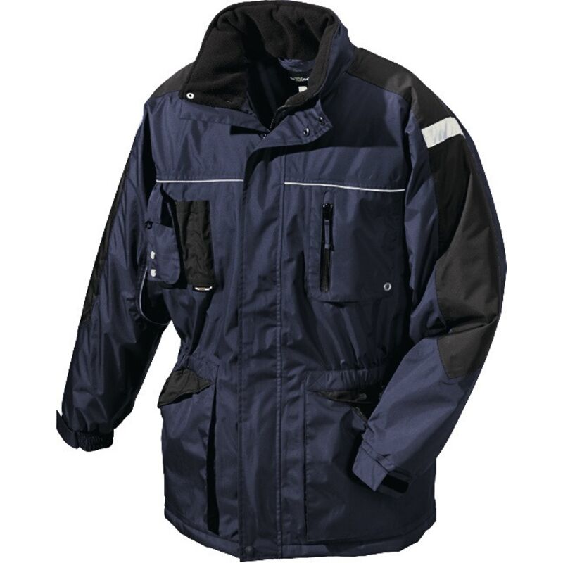 foto del prodotto parka invernale aalborg gr.l blu navy/nero