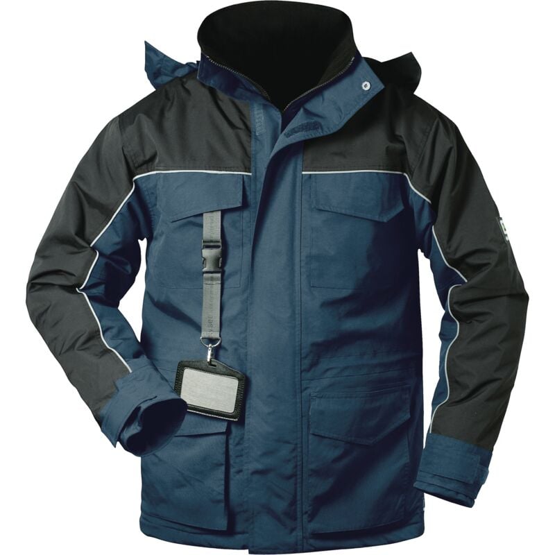 foto del prodotto parka newcastle taglia xl navy / nero 1 pz elysee