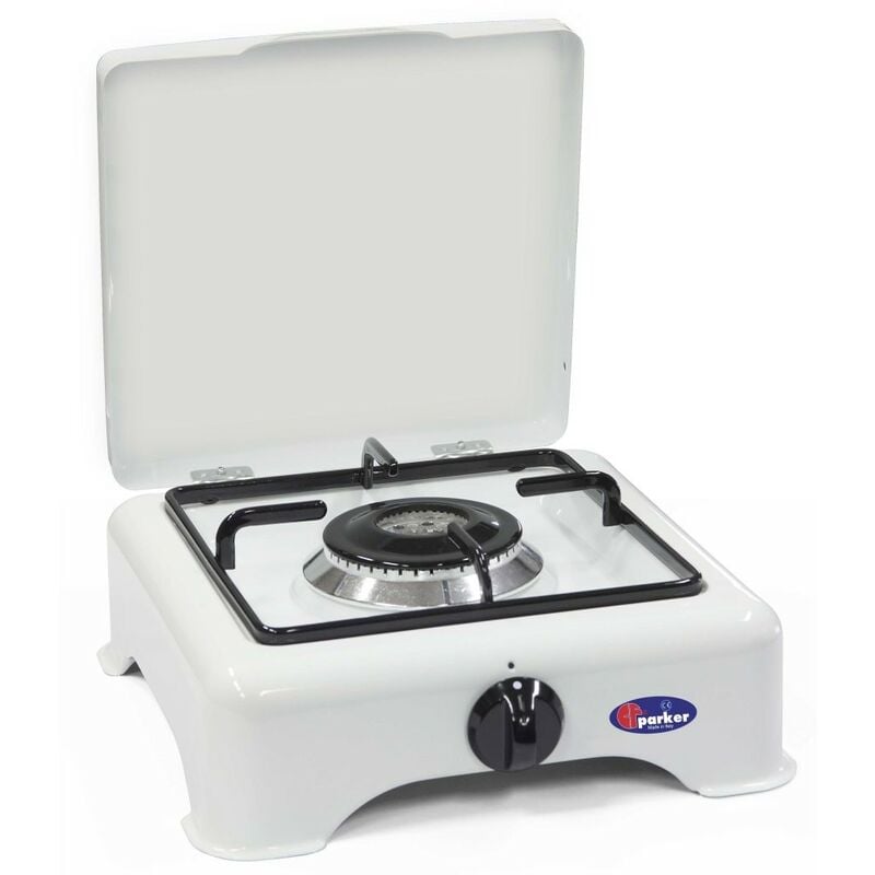 foto del prodotto parker fornello 1 un fuoco doppia corona gpl metano 5321gp c made in italy cf metano