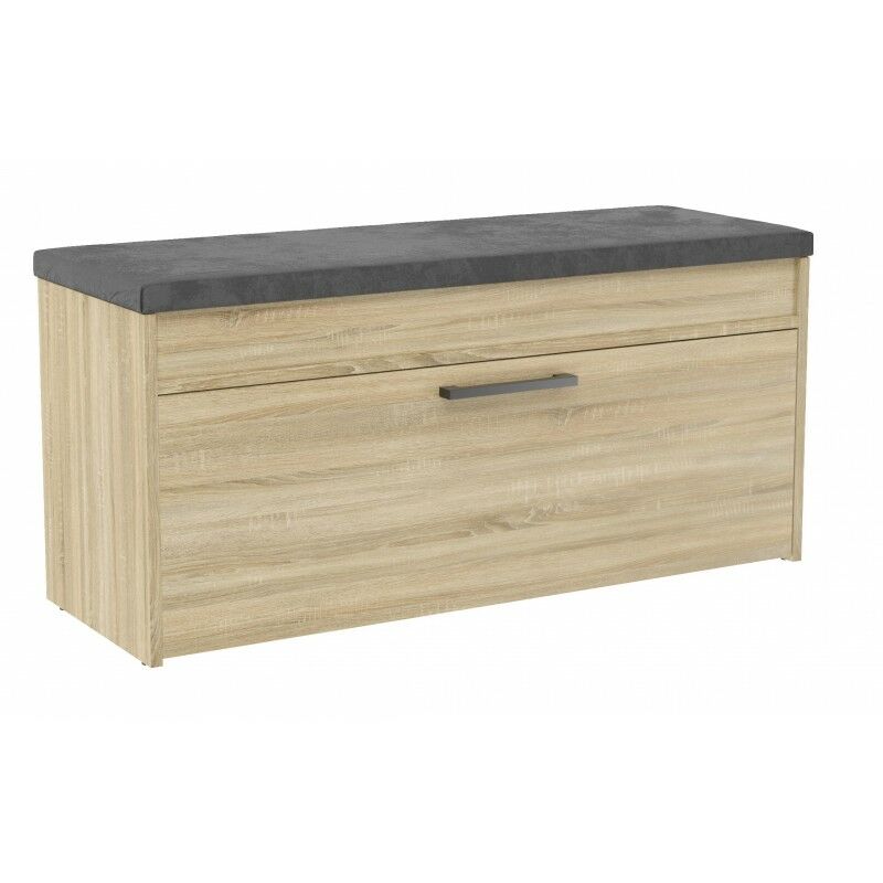 foto del prodotto parmi scarpiera da ingresso in stile scandinavo 100x35x49 panca con contenitore