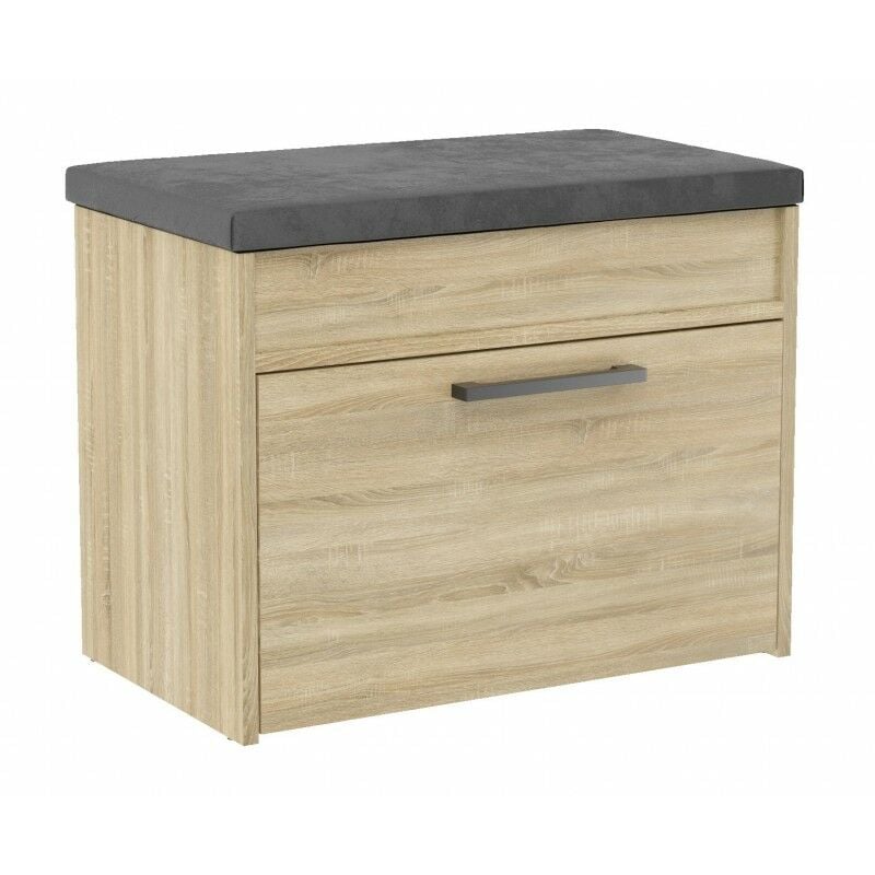 foto del prodotto parmi scarpiera da ingresso in stile scandinavo 60x35x49 panca con contenitore