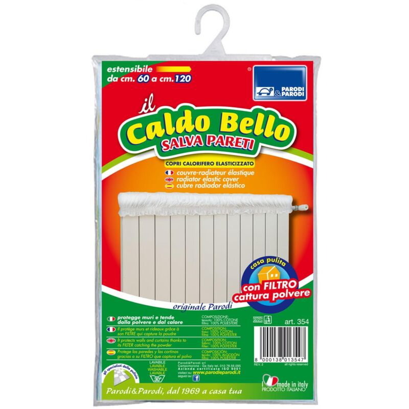 foto del prodotto parodi parodi telo per termosifone caldo bello salva pareti,copricalorifero elastico imbottito,estensibile da 60cm a 120cm,copri termosifone dotato