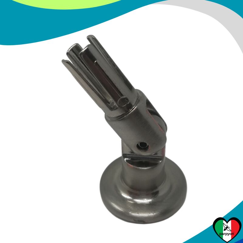 foto del prodotto parpyon accessori ringhiera piastra a muro snodo tubo d. 13mm 4pz