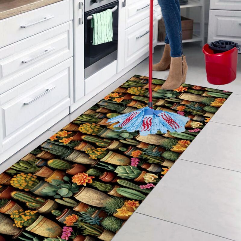 foto del prodotto parpyon tappeto cucina lavabile antiscivolo alby passatoia vari colori ab608 240cm