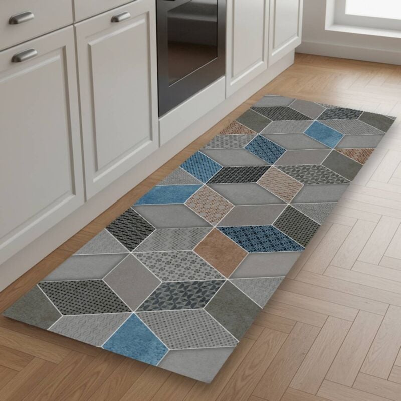 foto del prodotto parpyon - tappeto cucina lavabile antiscivolo etna aderente al pavimento et48 - cm 300