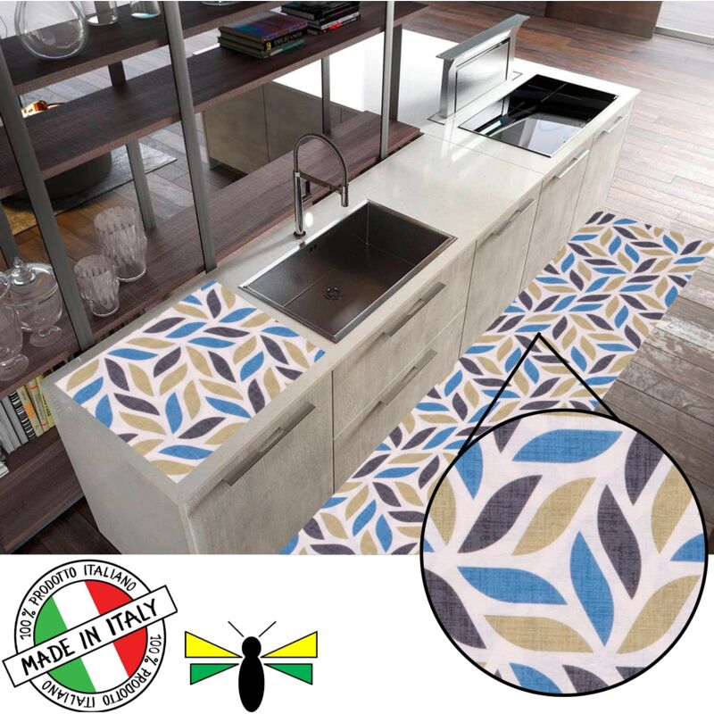 foto del prodotto parpyon tappeto cucina lavabile antiscivolo evo aderente al pavimento e21 80