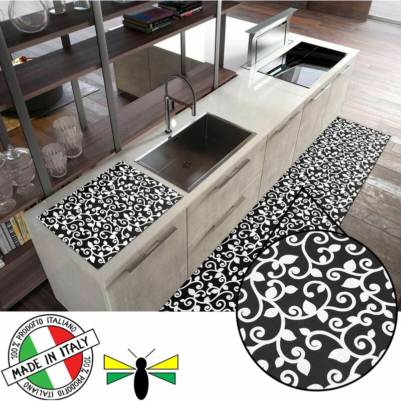 foto del prodotto parpyon tappeto cucina lavabile antiscivolo evo aderente al pavimento e5n 80
