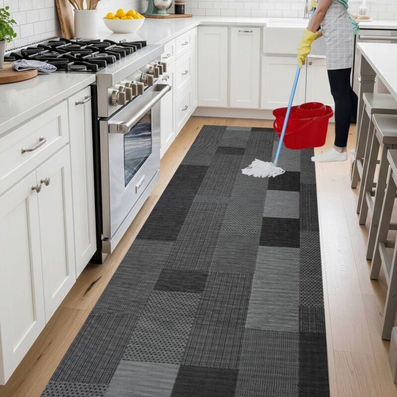 foto del prodotto parpyon tappeto cucina lavabile antiscivolo lucy aderente al pavimento 50 50x180