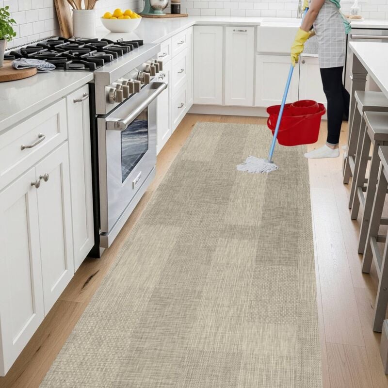 foto del prodotto parpyon tappeto cucina lavabile antiscivolo lucy aderente al pavimento 52 50x240