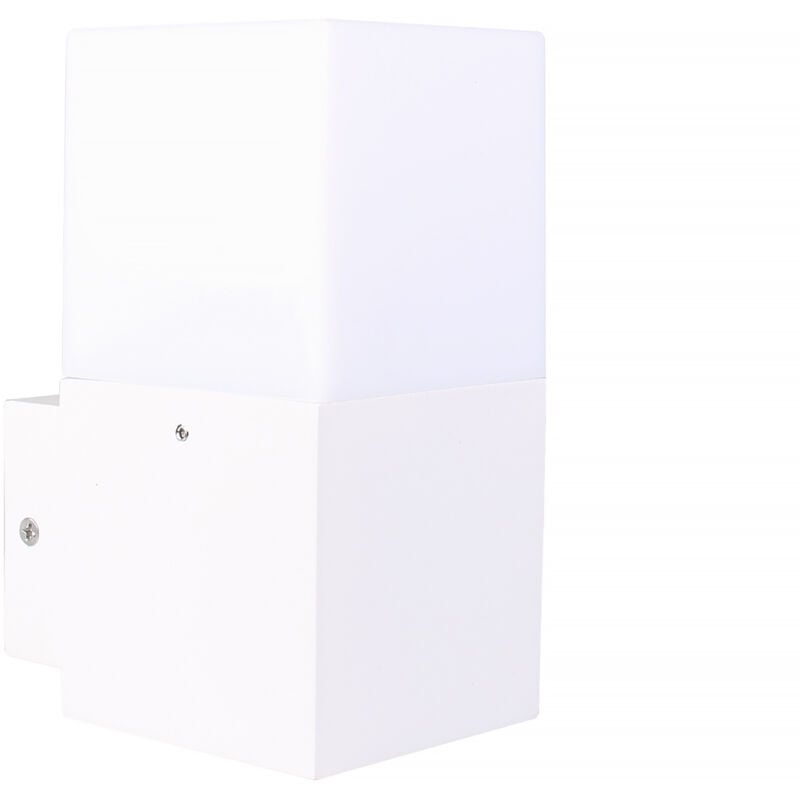 foto del prodotto partenopea utensili applique da parete per esterno n alluminio e acrilico per lampadine e27 design moderno e versatile ideale per interni ed