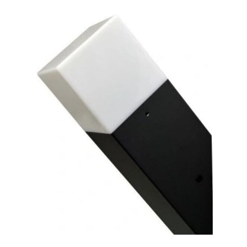 foto del prodotto partenopea utensili applique lampada da parete muro esterno dal design moderno e innovativo colore nero e attacco per lampadine e27