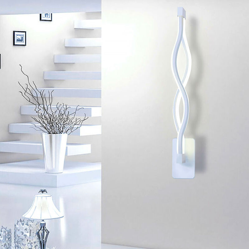 foto del prodotto partenopea utensili applique lampada per interno moderna da parete a muro 9w luce fredda 6500k