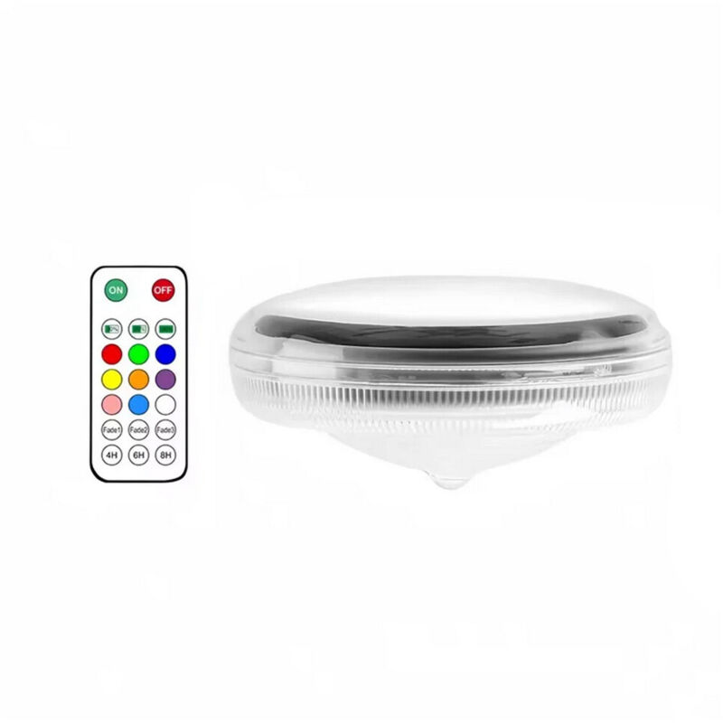 foto del prodotto partenopea utensili lampada a led a ricarica solare galleggiante rgb ip67 per piscina illuminazione decorativa esterna