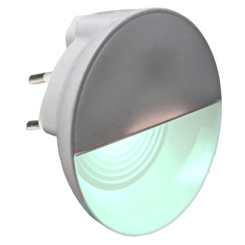 foto del prodotto partenopea utensili lampada led con spina luce fredda notturna faretto segnapasso con sensore di movimento 0.4w
