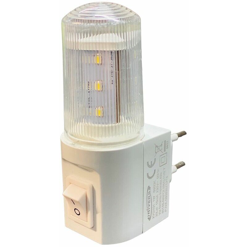foto del prodotto partenopea utensili lampada notturna a led da stanza non scalda lampadina luce da notte 1w bianca