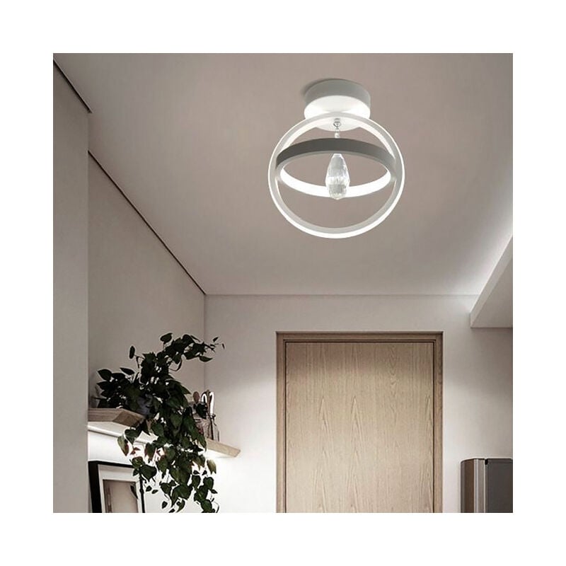 foto del prodotto partenopea utensili lampadario moderno da soffitto con cristallo e design a diamante illuminazione led per corridoi soggiorni camere da letto e