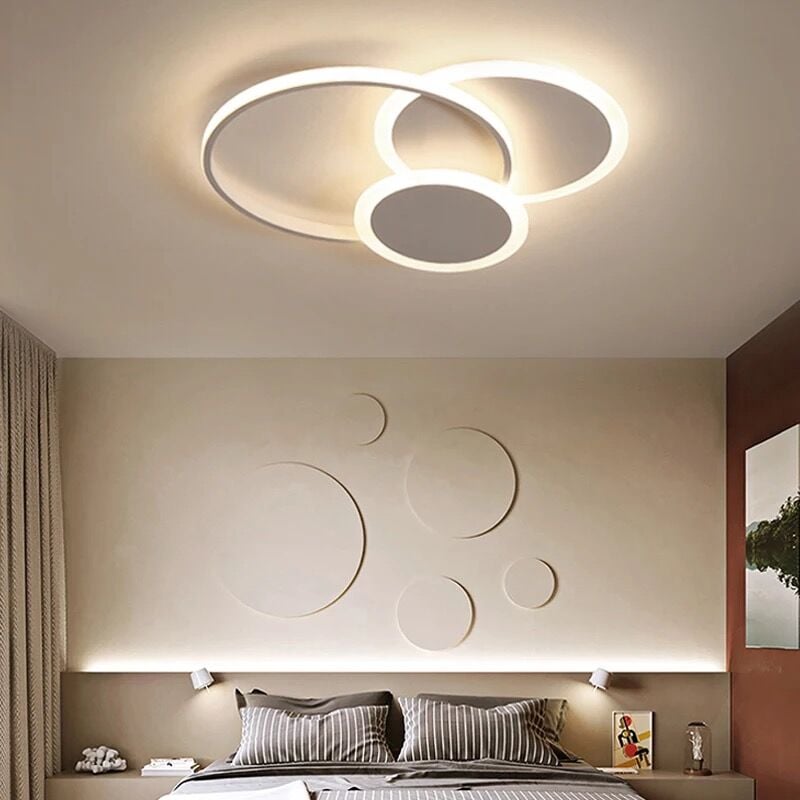 foto del prodotto partenopea utensili lampadario moderno led per camera da letto soggiorno plafoniera da soffitto 37w luce calda 3000k