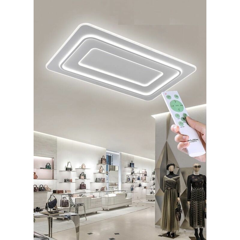 foto del prodotto partenopea utensili lampadario plafoniera illuminazione led moderno luce con telecomando dimmerabile 123w 9840 lumen