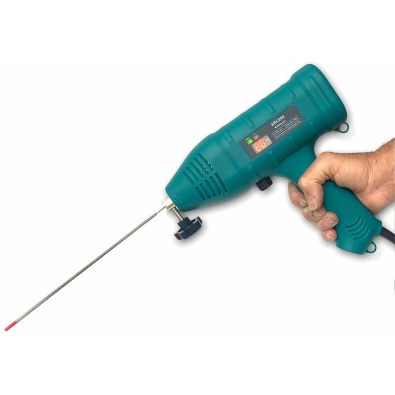 foto del prodotto partenopea utensili pistola saldatrice portatile ad arco con display digitale per elettrodo da 200a