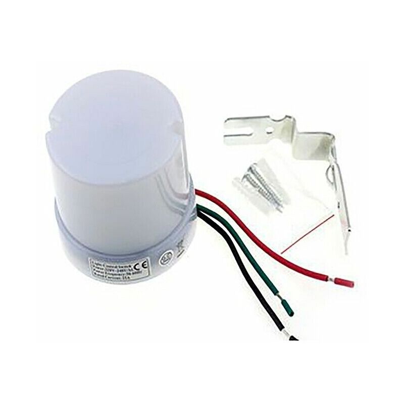 foto del prodotto partenopea utensili sensore crepuscolare per lampade faretti 25a interno esterno interruttore ip44