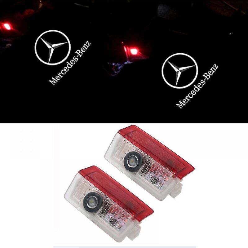 foto del prodotto parti adatte per luci di benvenuto mercedes benz classe e classe c classe s gla brabus decodifica portiera auto modificata lampada di proiezione logo