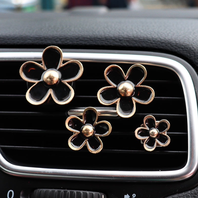 foto del prodotto parti decorative per auto daisy prese d aria floreali, prese d aria condizionata, deodoranti per auto, decorazioni per interni auto, adorabili