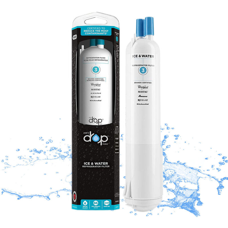 immagine 0 del prodotto parti del frigorifero edr3rxd1 filtro per l acqua del frigorifero whirlpool every drop3
