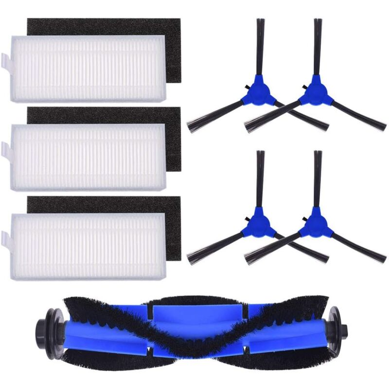 foto del prodotto parti di ricambio neutop per eufy robovac 11s, 15t, 30, 30c, 15c, 12, 25c, 35c, accessori per aspirapolvere robot con 1 spazzola rotante, 3 set di