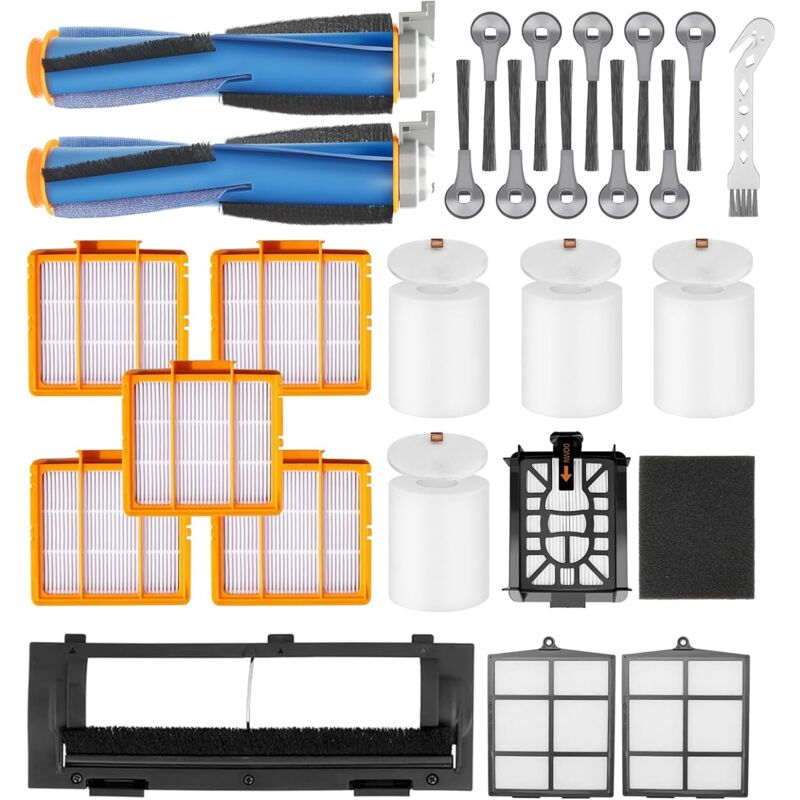 foto del prodotto parti di ricambio per shark ai av2511ae av2501s av2610wa av2501ae rv2502ae rv2610wa ur2500sr ultra robot aspirapolvere kit di accessori spazzola