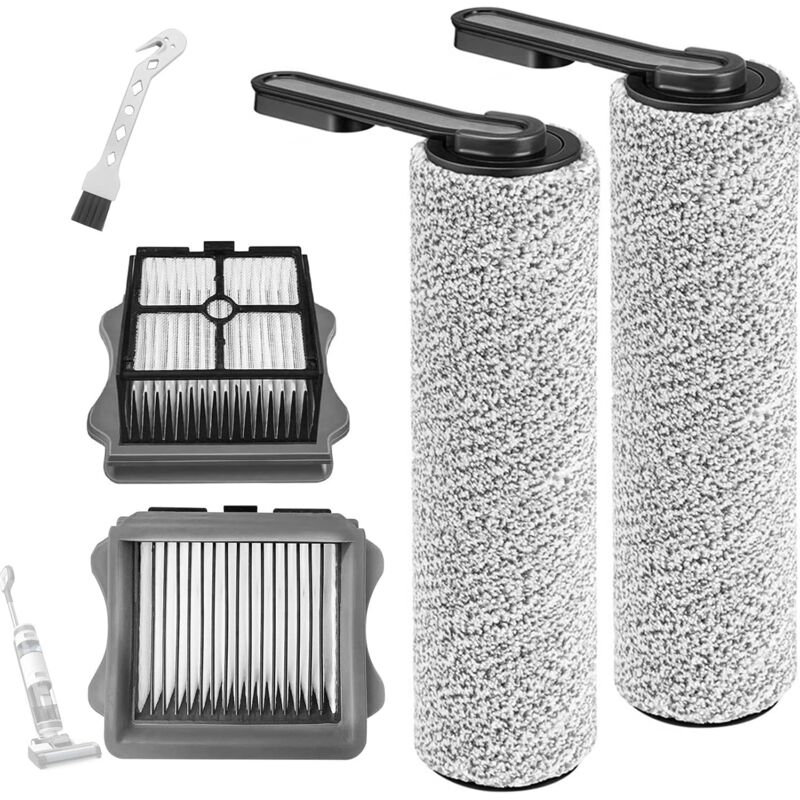 foto del prodotto parti di ricambio per spazzole a rullo filtro applicabili per tineco floor one s5, s5 pro, s5 pro 2, s5 extreme, ifloor 5 breeze complete, set di
