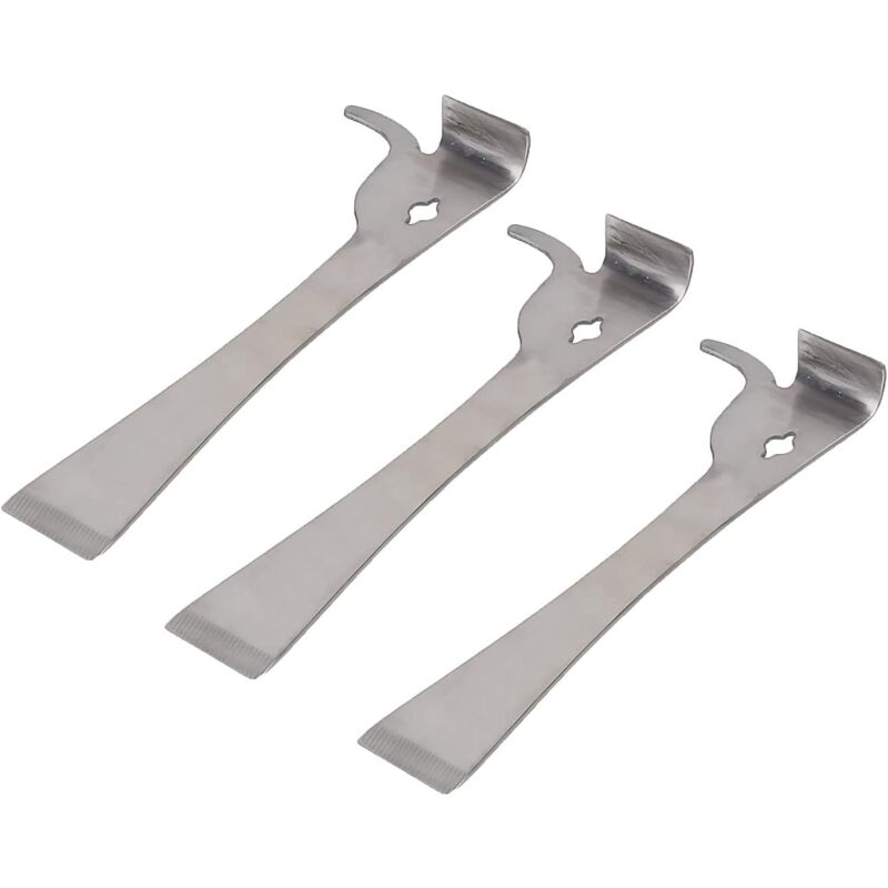 foto del prodotto parti raschietto per alveari utensili gancio j lucidato utensili per apicoltura multifunzione attrezzatura per apicoltura utensile manuale per